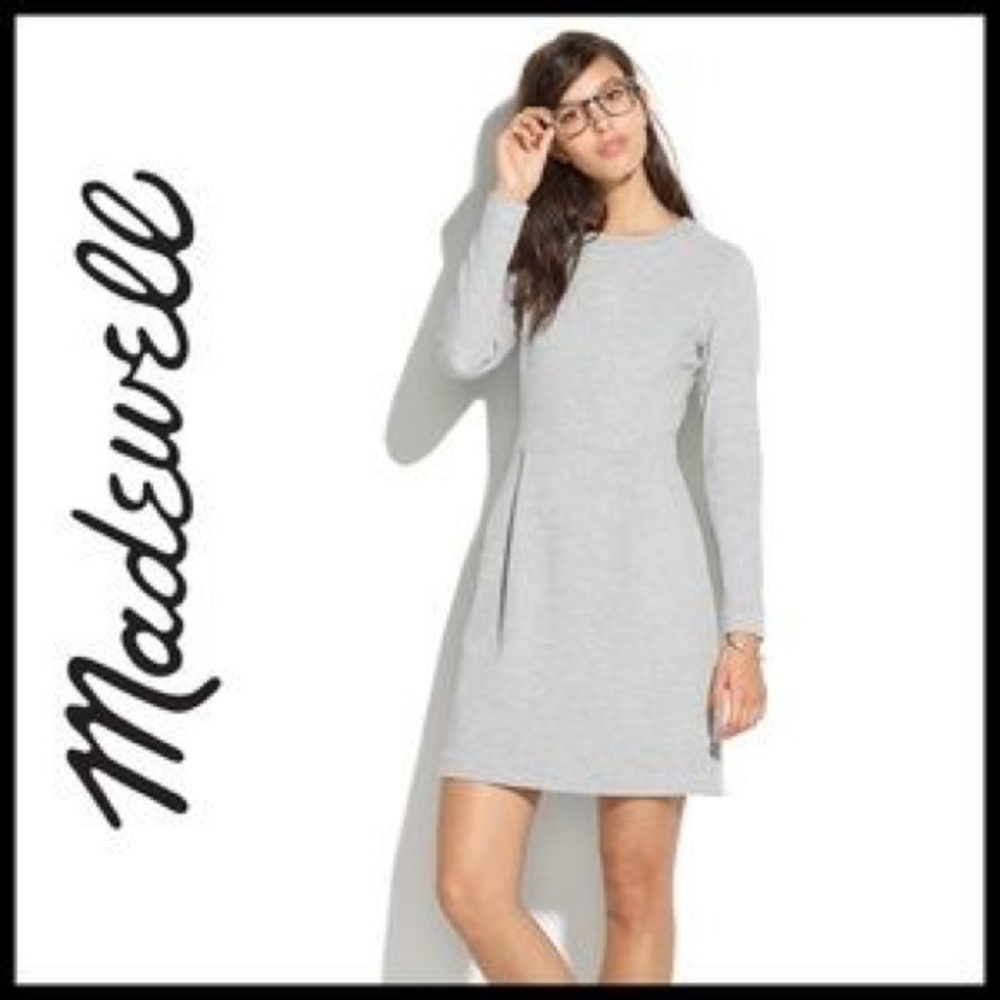 Madewell sweatshirt dress